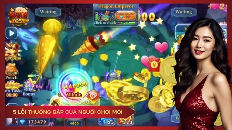 5 lỗi thường gặp của người chơi mới